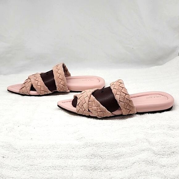 RAG & BONE LEWIS LEATHER WOVEN SUEDE SANDALS LADIES SIZE 37.5 NWOB - Picture 2 of 16